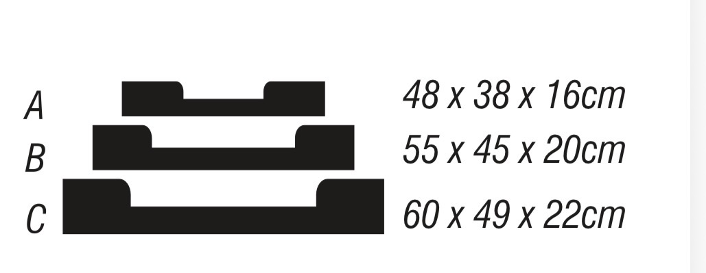 CHAKİE SÜNGER 3 LÜ SET LÜKS KEDİ & KÖPEK YATAGI